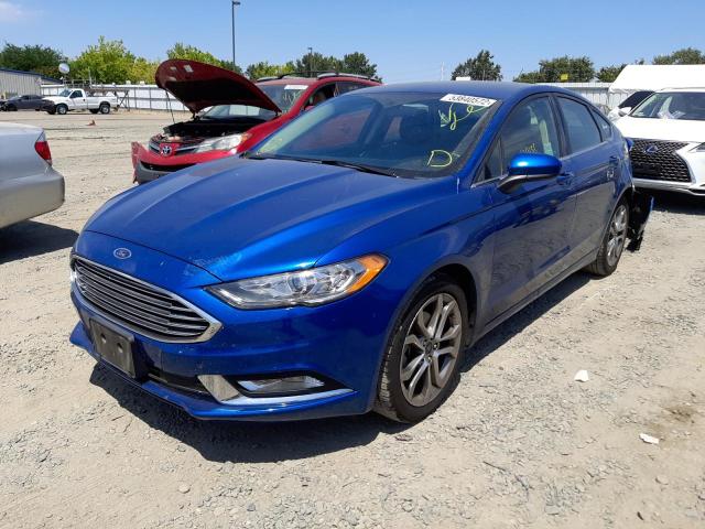 Photo 2 from auction – 2017 FORD FUSION SE with VIN 3FA6P0H77HR222222