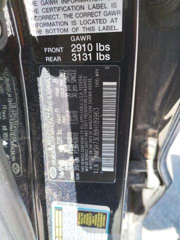 Photo 10 from auction – 2008 HYUNDAI SANTA FE with VIN 5NMSH73E88H189963