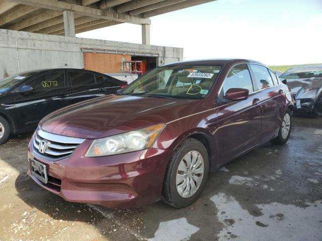Photo 2 from auction – 2012 HONDA ACCORD LX with VIN 1HGCP2F35CA241672