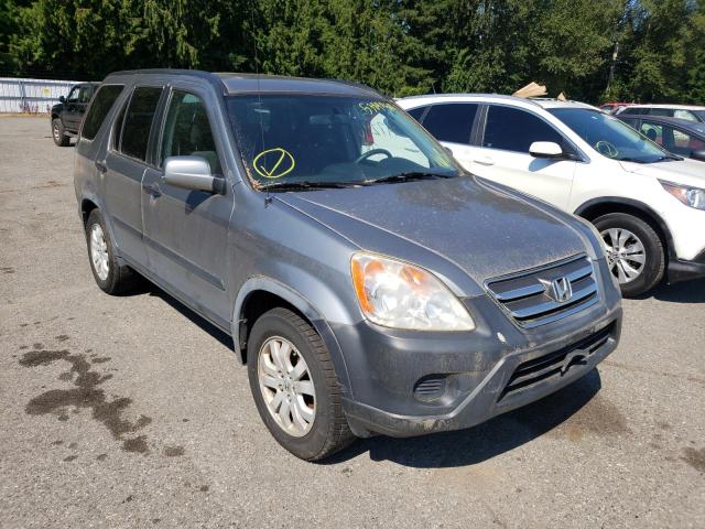 Photo 1 from auction – 2006 HONDA CR-V EX with VIN JHLRD78816C056005