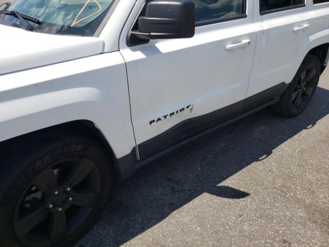 Photo 9 from auction – 2014 JEEP PATRIOT SP with VIN 1C4NJPBA5ED703787