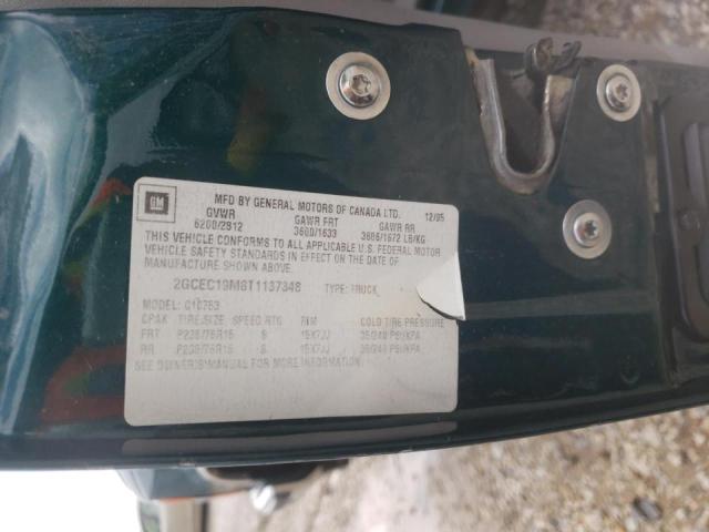 Photo 10 from auction – 1996 CHEVROLET GMT-400 C1 with VIN 2GCEC19M8T1137348