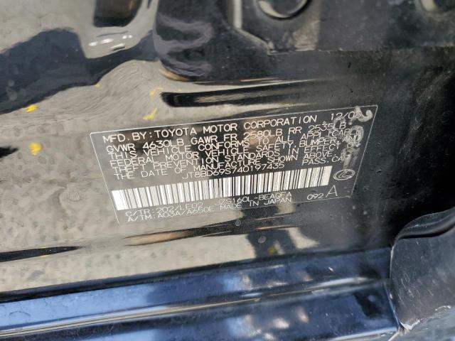 Photo 10 from auction – 2004 LEXUS GS 300 with VIN JT8BD69S740197435