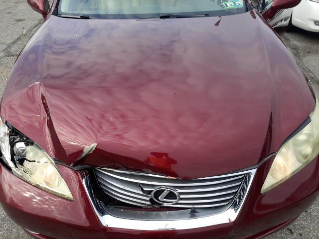 Photo 7 from auction – 2007 LEXUS ES 350 with VIN JTHBJ46G872054788