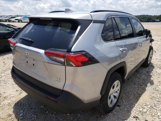 Photo 4 from auction – 2021 TOYOTA RAV4 LE with VIN 2T3F1RFV8MC228376