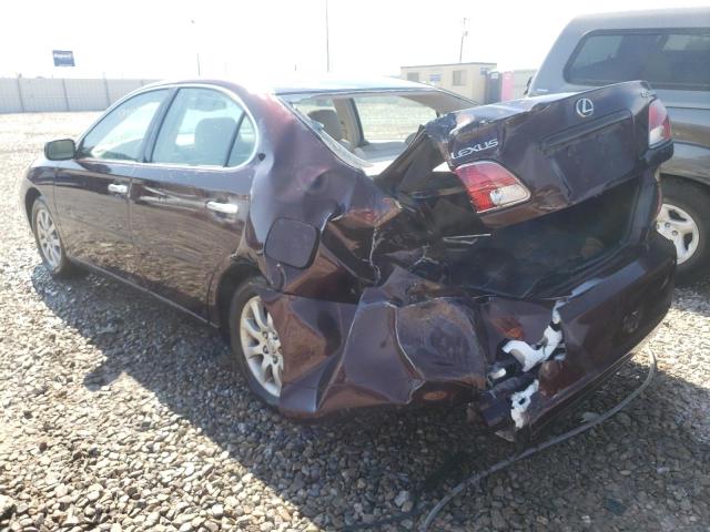 Photo 3 from auction – 2004 LEXUS ES 330 with VIN JTHBA30G045025945