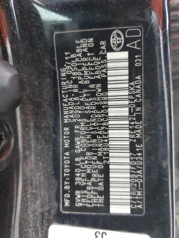 Photo 10 from auction – 2011 TOYOTA COROLLA BA with VIN 2T1BU4EE7BC701880
