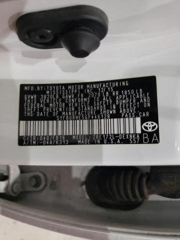 Photo 10 from auction – 2016 TOYOTA COROLLA L with VIN 5YFBURHE5GP446128