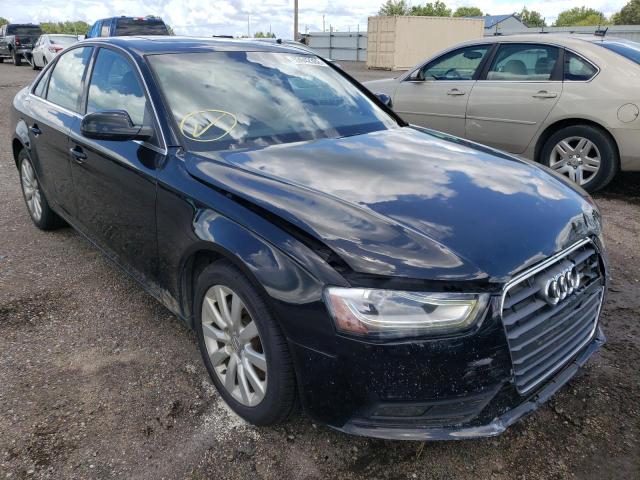 AUDI A4 PREMIUM 2013 with VIN WAUAFAFLXDN043115 - Photo from auction