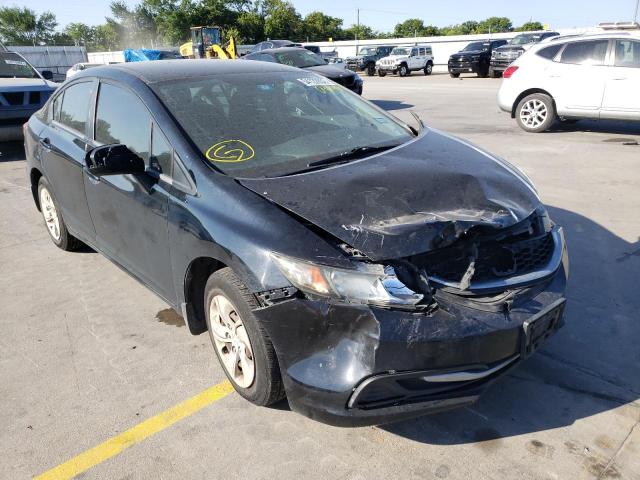 HONDA CIVIC LX 2014 with VIN 19XFB2E52EE048098 - Photo from auction