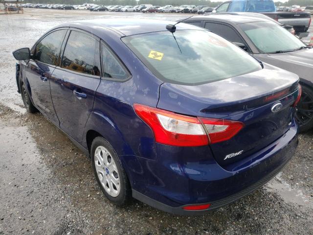 Photo 3 from auction – 2012 FORD FOCUS SE with VIN 1FAHP3F29CL163697