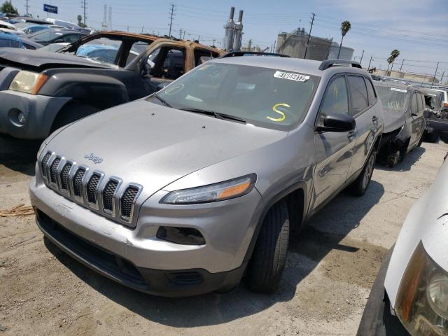 Photo 2 from auction – 2016 JEEP CHEROKEE S with VIN 1C4PJLAB2GW351643