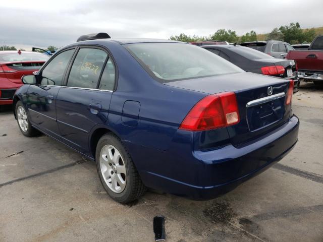 Photo 3 from auction – 2002 HONDA CIVIC EX with VIN 1HGES25752L070713