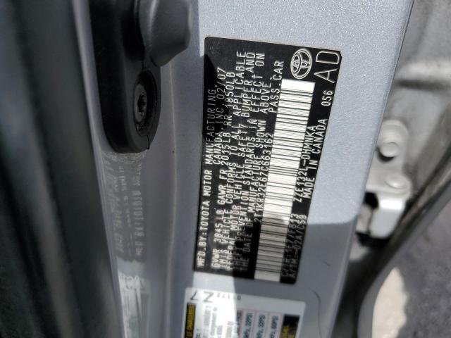 Photo 10 from auction – 2007 TOYOTA COROLLA MA with VIN 2T1KR32E67C663162