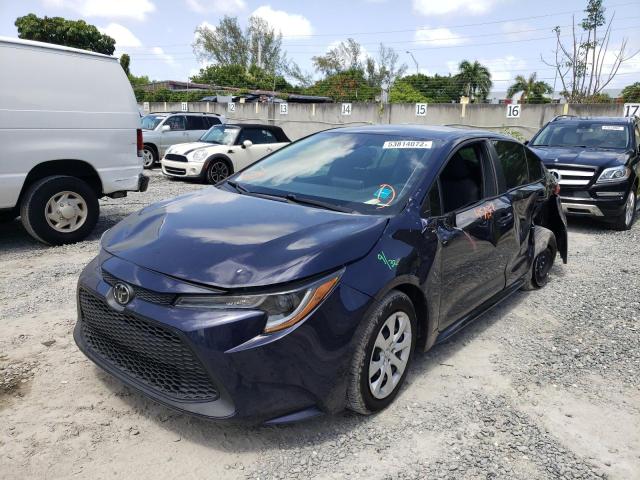 Photo 2 from auction – 2020 TOYOTA COROLLA LE with VIN 5YFEPRAE6LP086229