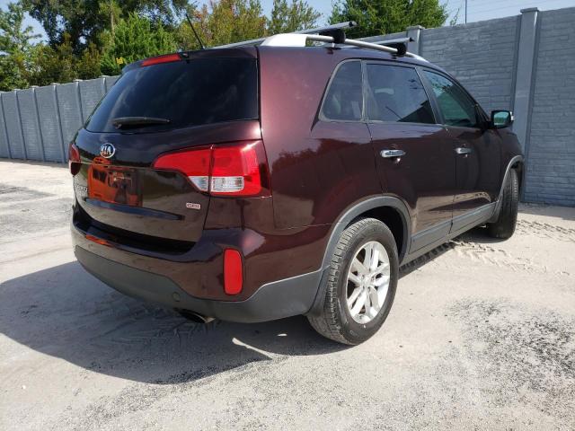 Photo 4 from auction – 2015 KIA SORENTO LX with VIN 5XYKT4A67FG596785