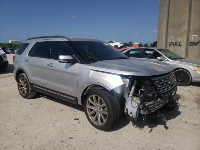 FORD EXPLORER L 2017 with VIN 1FM5K7F83HGE27323 - Photo from auction