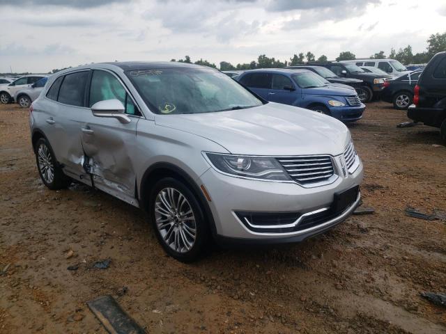LINCOLN MKX RESERV 2017 with VIN 2LMPJ6LR4HBL22322 - Photo from auction