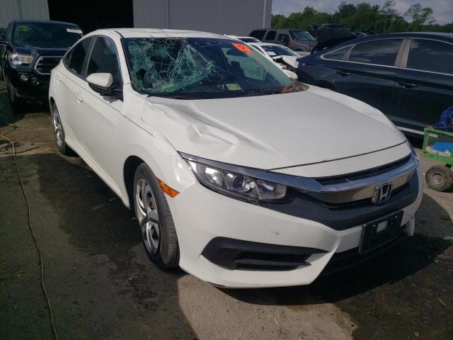 Photo 1 from auction – 2017 HONDA CIVIC LX with VIN 19XFC2F57HE043494