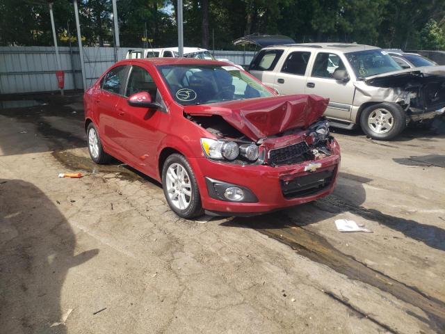 CHEVROLET SONIC LT 2012 with VIN 1G1JC5SH2C4134106 - Photo from auction