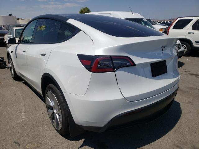 Photo 3 from auction – 2022 TESLA MODEL Y with VIN 7SAYGDEE5NF339388
