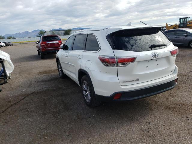 Photo 3 from auction – 2015 TOYOTA HIGHLANDER with VIN 5TDKKRFHXFS111987