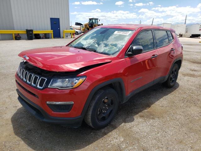 Photo 2 from auction – 2018 JEEP COMPASS SP with VIN 3C4NJCAB3JT286628
