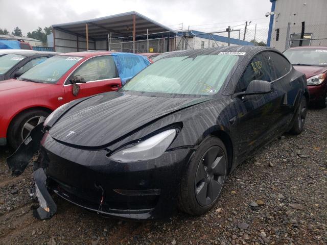Photo 2 from auction – 2021 TESLA MODEL 3 with VIN 5YJ3E1EB9MF012850
