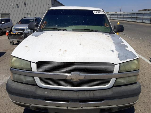 Photo 9 from auction – 2005 CHEVROLET SILVERADO with VIN 2GCEC19V951167907