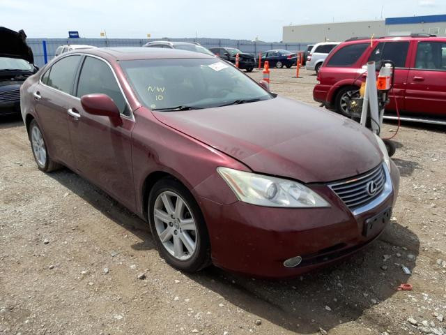 LEXUS ES 350 2007 with VIN JTHBJ46G672091001 - Photo from auction