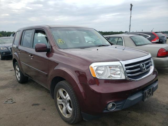 HONDA PILOT EXL 2013 with VIN 5FNYF4H58DB085895 - Photo from auction