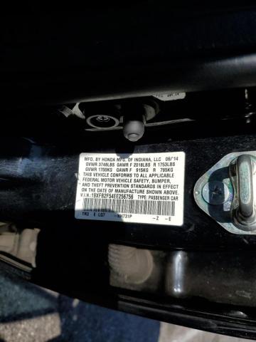 Photo 10 from auction – 2014 HONDA CIVIC LX with VIN 19XFB2F54EE256756