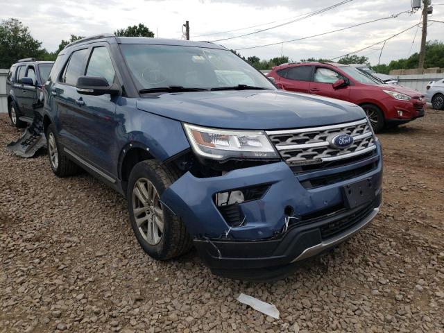 FORD EXPLORER X 2018 with VIN 1FM5K8DH8JGB14654 - Photo from auction