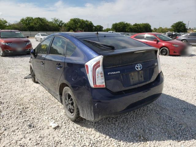 Photo 3 from auction – 2015 TOYOTA PRIUS with VIN JTDKN3DU9F0438145