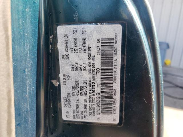 Photo 10 from auction – 1998 DODGE RAM 1500 with VIN 1B7HC16X9WS512132