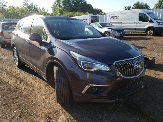 BUICK ENVISION E 2017 with VIN LRBFXBSA1HD093332 - Photo from auction