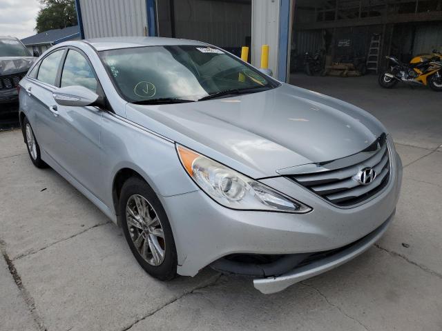 HYUNDAI SONATA GLS 2014 with VIN 5NPEB4AC8EH911686 - Photo from auction