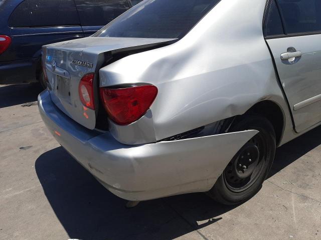 Photo 9 from auction – 2004 TOYOTA COROLLA CE with VIN 2T1BR38E34C242857