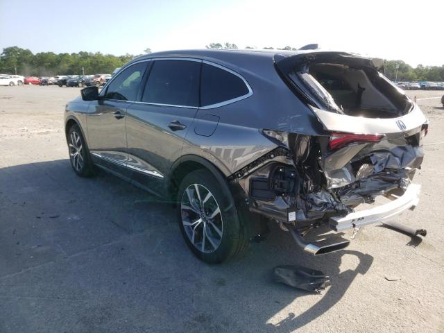 Photo 3 from auction – 2022 ACURA MDX TECHNO with VIN 5J8YD9H40NL005757