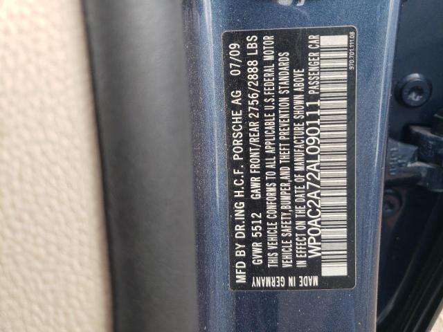 Photo 10 from auction – 2010 PORSCHE PANAMERA T with VIN WP0AC2A72AL090111