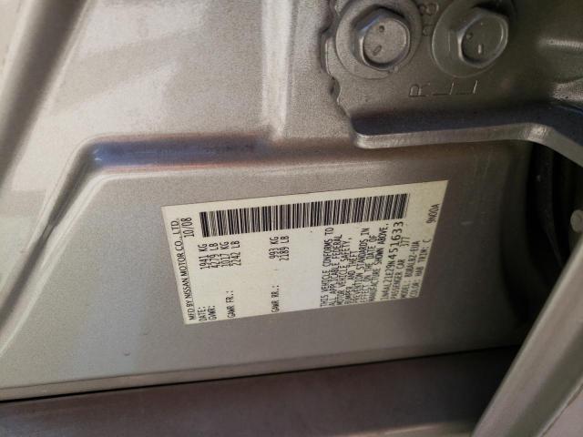 Photo 10 from auction – 2009 NISSAN ALTIMA 2.5 with VIN 1N4AL21E29N451633