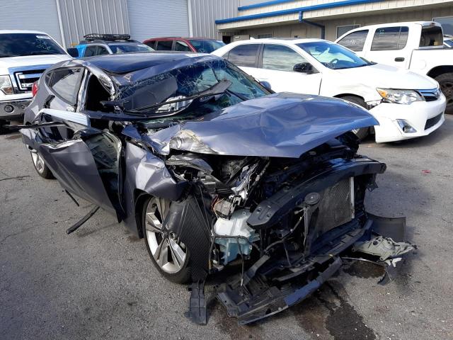 HYUNDAI VELOSTER 2017 with VIN KMHTC6AD5HU318740 - Photo from auction