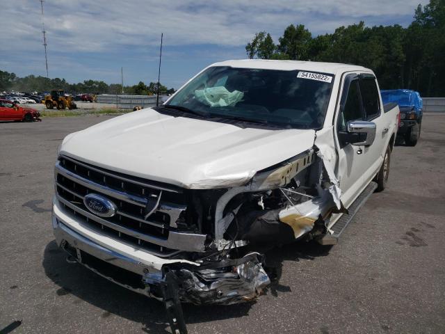Photo 2 from auction – 2021 FORD F150 SUPER with VIN 1FTFW1E89MKE97699