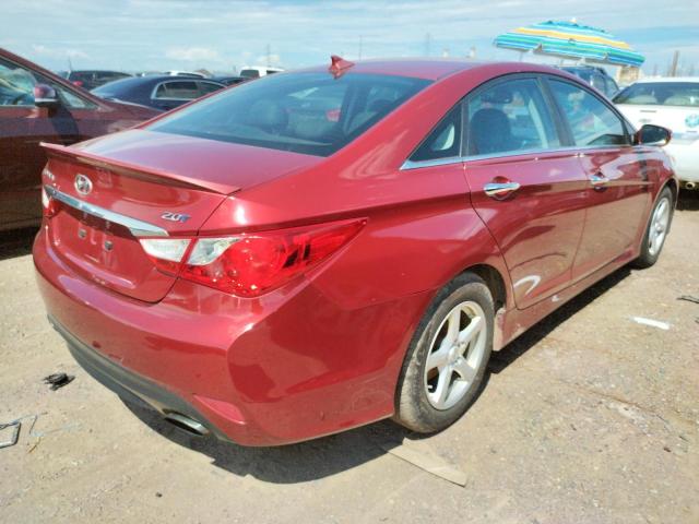 Photo 4 from auction – 2014 HYUNDAI SONATA SE with VIN 5NPEC4AB8EH860212