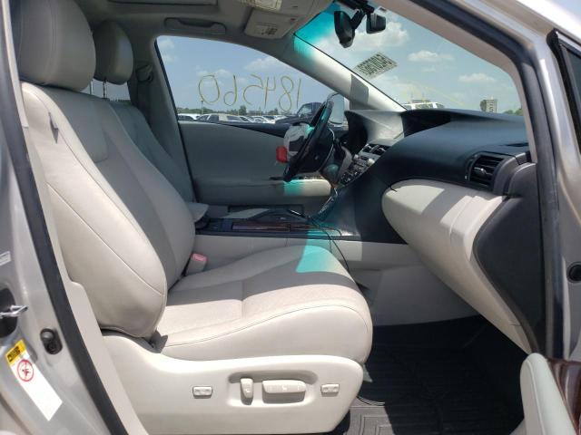 Photo 5 from auction – 2011 LEXUS RX350 with VIN JTJZK1BA3B2410986
