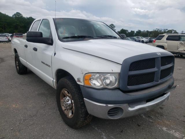 DODGE RAM 2500 S 2005 with VIN 3D7KR28C85G834874 - Photo from auction