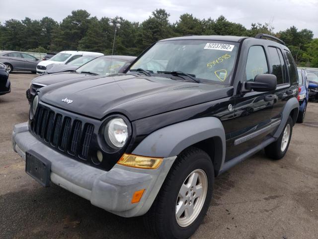 Photo 2 from auction – 2005 JEEP LIBERTY with VIN 1J4GL48K25W534585