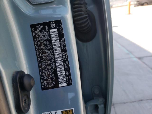 Photo 10 from auction – 2015 TOYOTA PRIUS with VIN JTDKN3DU3F1981002