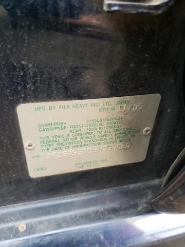 Photo 10 from auction – 2006 SUBARU FORESTER 2 with VIN JF1SG63676H739566