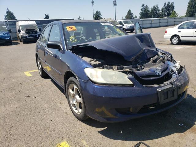 HONDA CIVIC LX 2004 with VIN 2HGES16624H553060 - Photo from auction